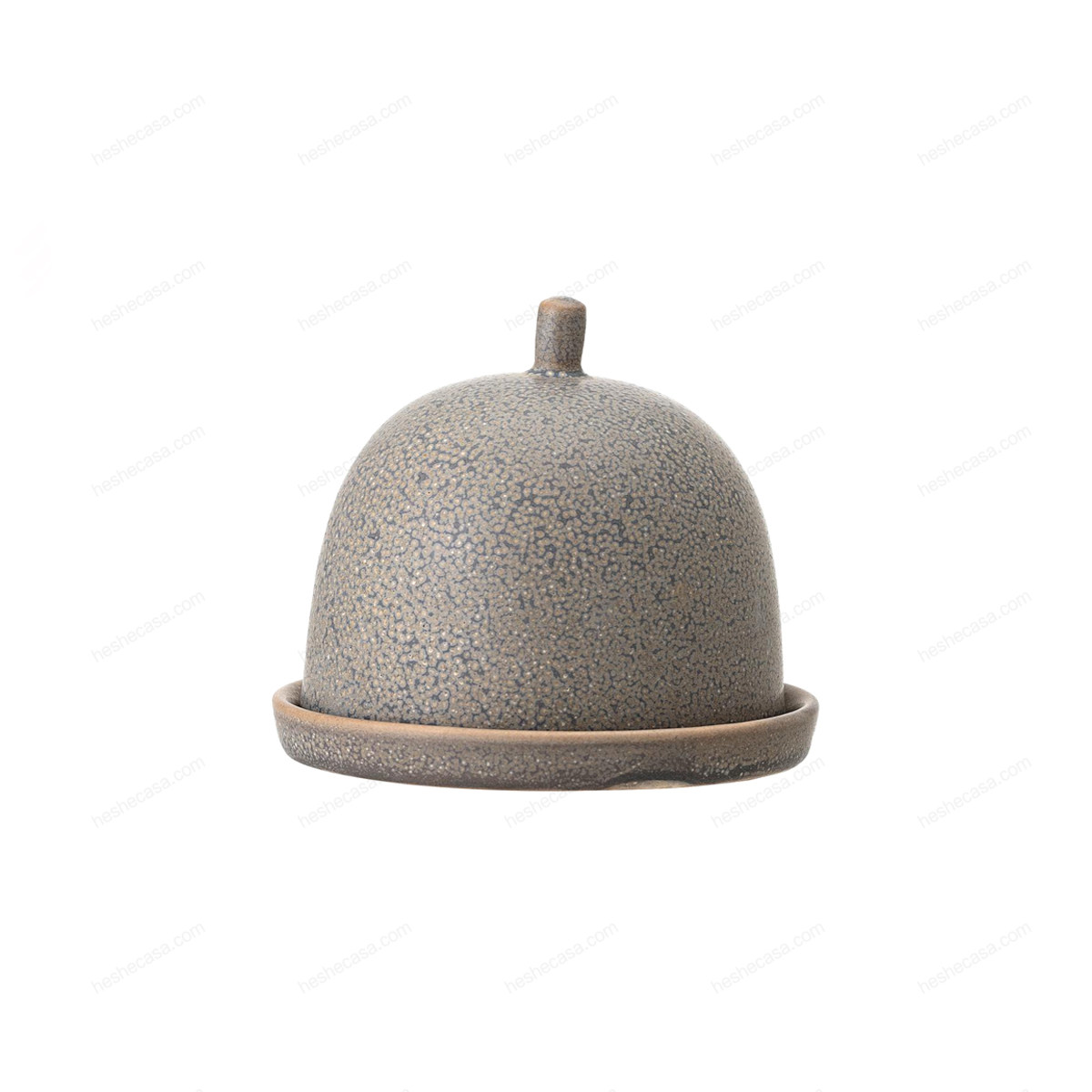 Kendra Butter Dome, Grey, Stoneware 黄油盒