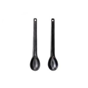 Leah Spoon, Black, Stoneware 勺子