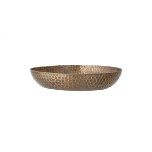 Helya Bowl, Brass, Aluminum 盘子