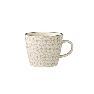 Karine Mug, Green, Stoneware 水杯