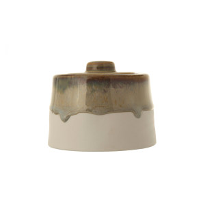 Heather Sugar Bowl, Green, Stoneware 调料罐