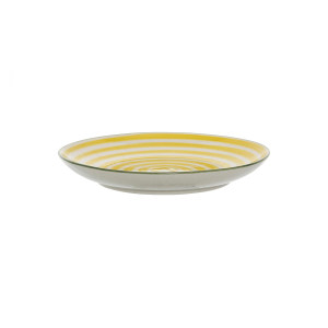 Patrizia Plate, Yellow, Stoneware 盘子