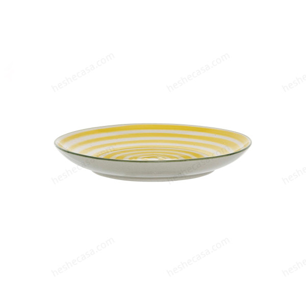 Patrizia Plate, Yellow, Stoneware 盘子