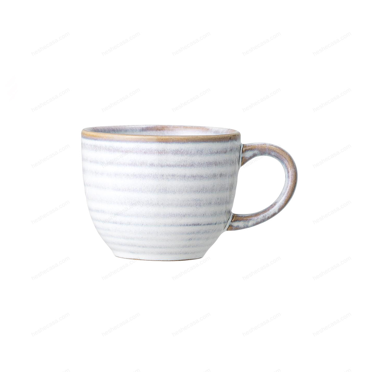 Iris Cup, White, Stoneware 水杯
