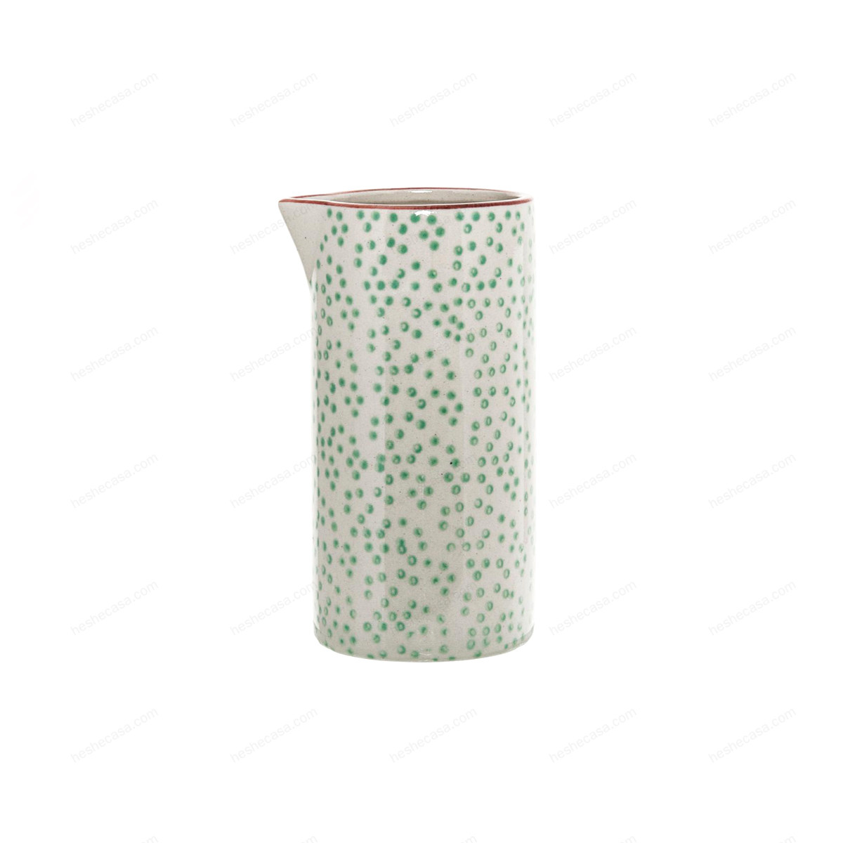 Patrizia Milk Jug, Green, Stoneware 牛奶杯