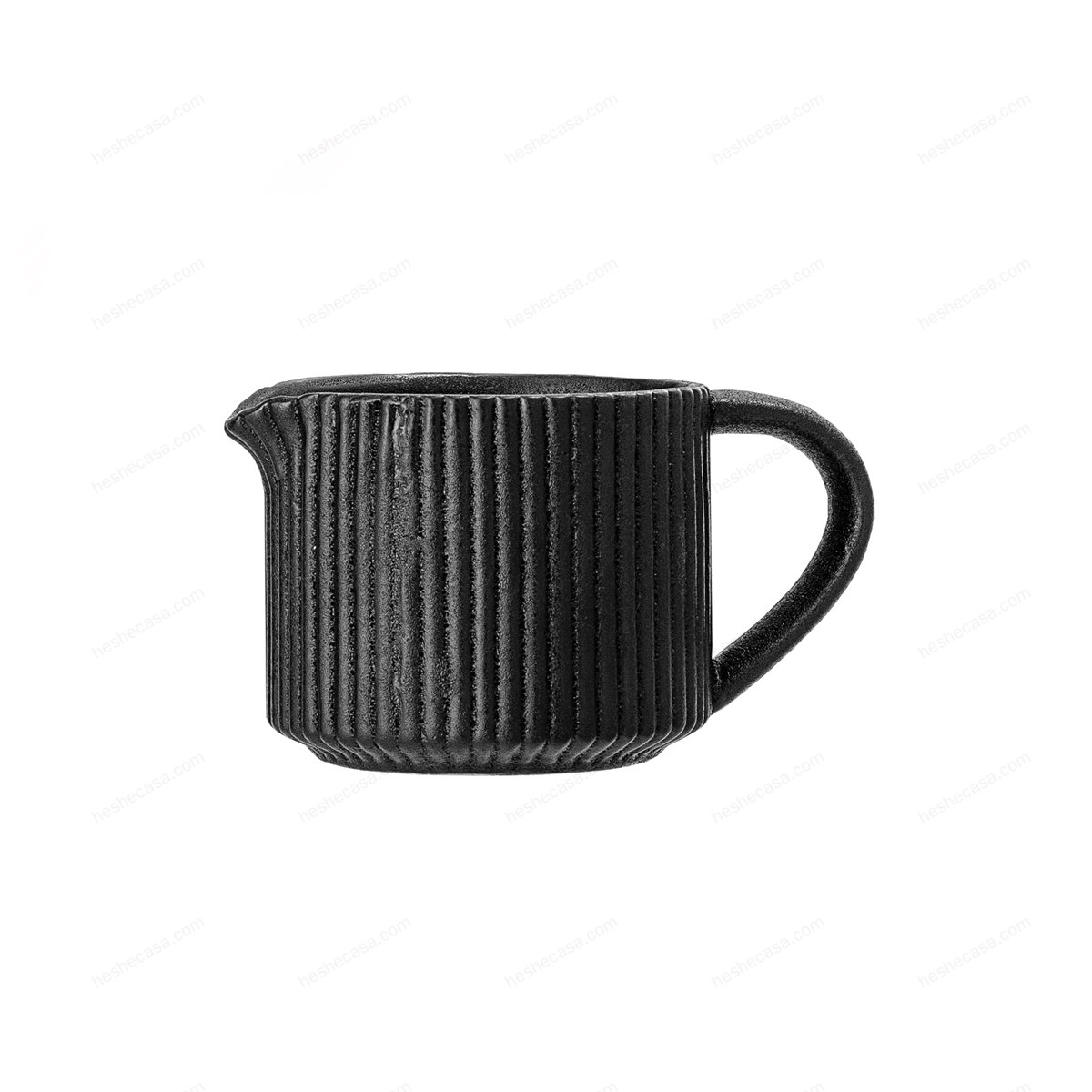 Neri Milk Jug, Black, Stoneware 牛奶杯