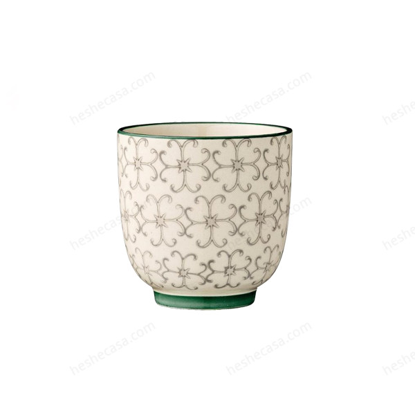 Karine Cup, Green, Stoneware 水杯