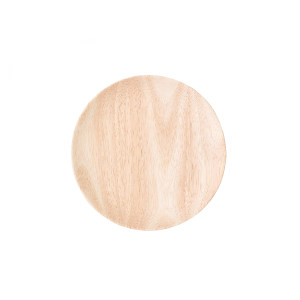 Nolia Plate, Nature, Rubberwood 托盘