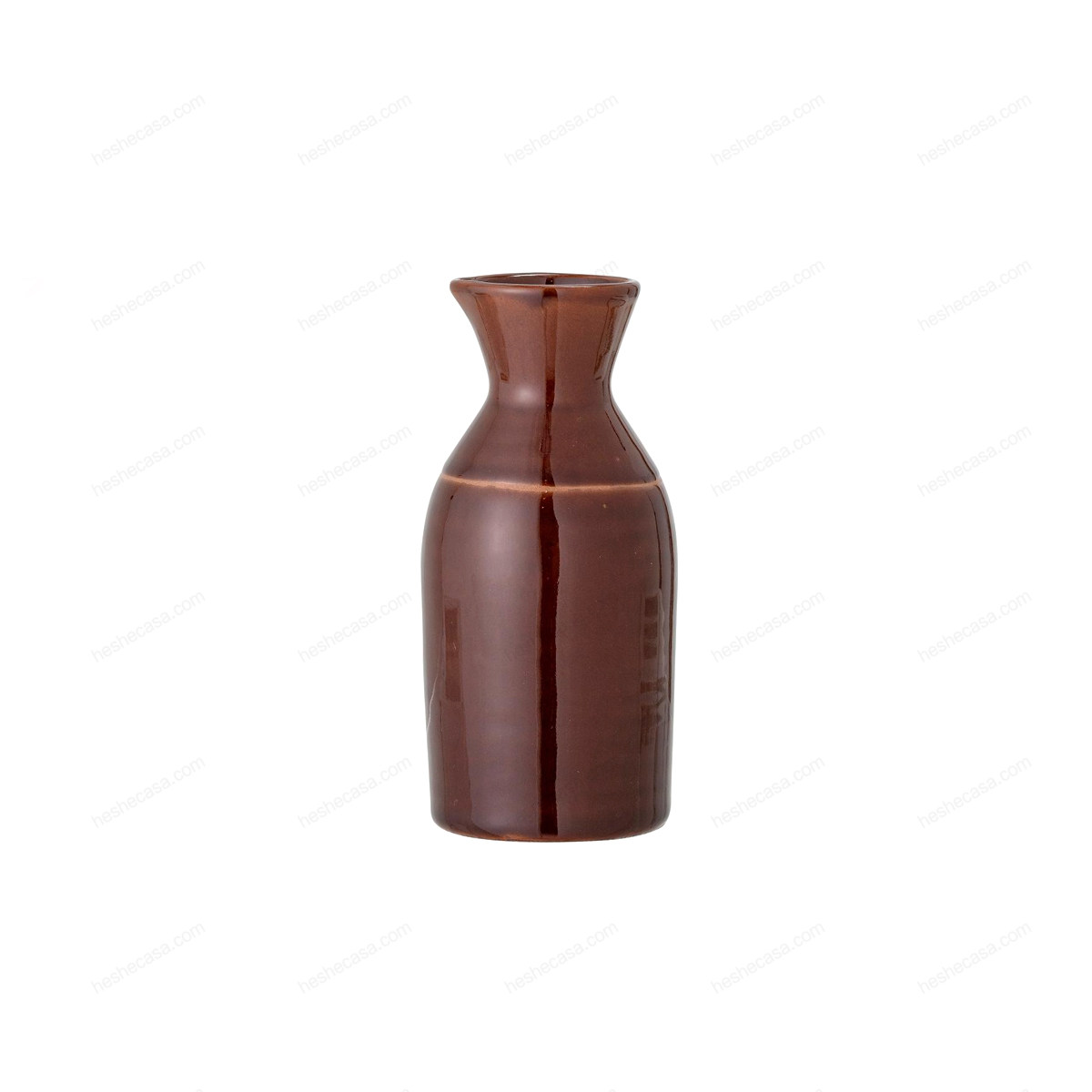 Lotus Jug, Brown, Stoneware 水瓶