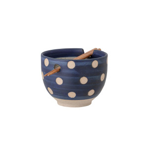 Masami Bowl WChopskick, Blue, Stoneware 碗