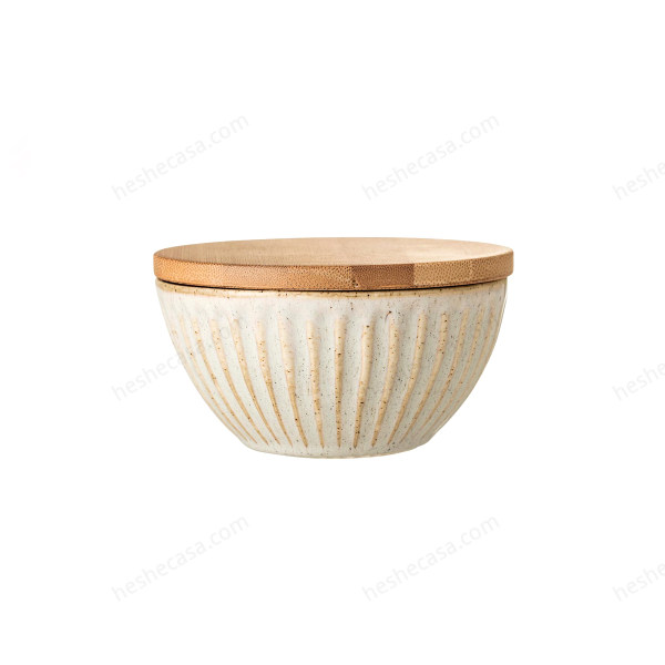 Carrie Bowl WLid, Nature, Stoneware 碗