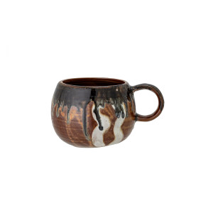 Senna Mug, Brown, Stoneware 水杯