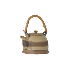 Solange Teapot, Nature, Stoneware 茶壶