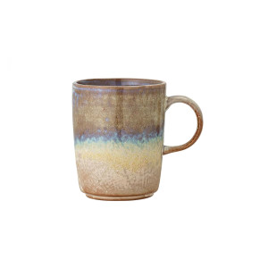 Dahlia Mug, Brown, Stoneware 水杯