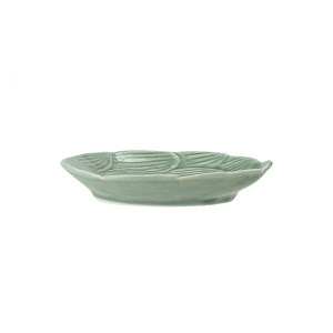 Savanna Plate, Green, Stoneware 盘子