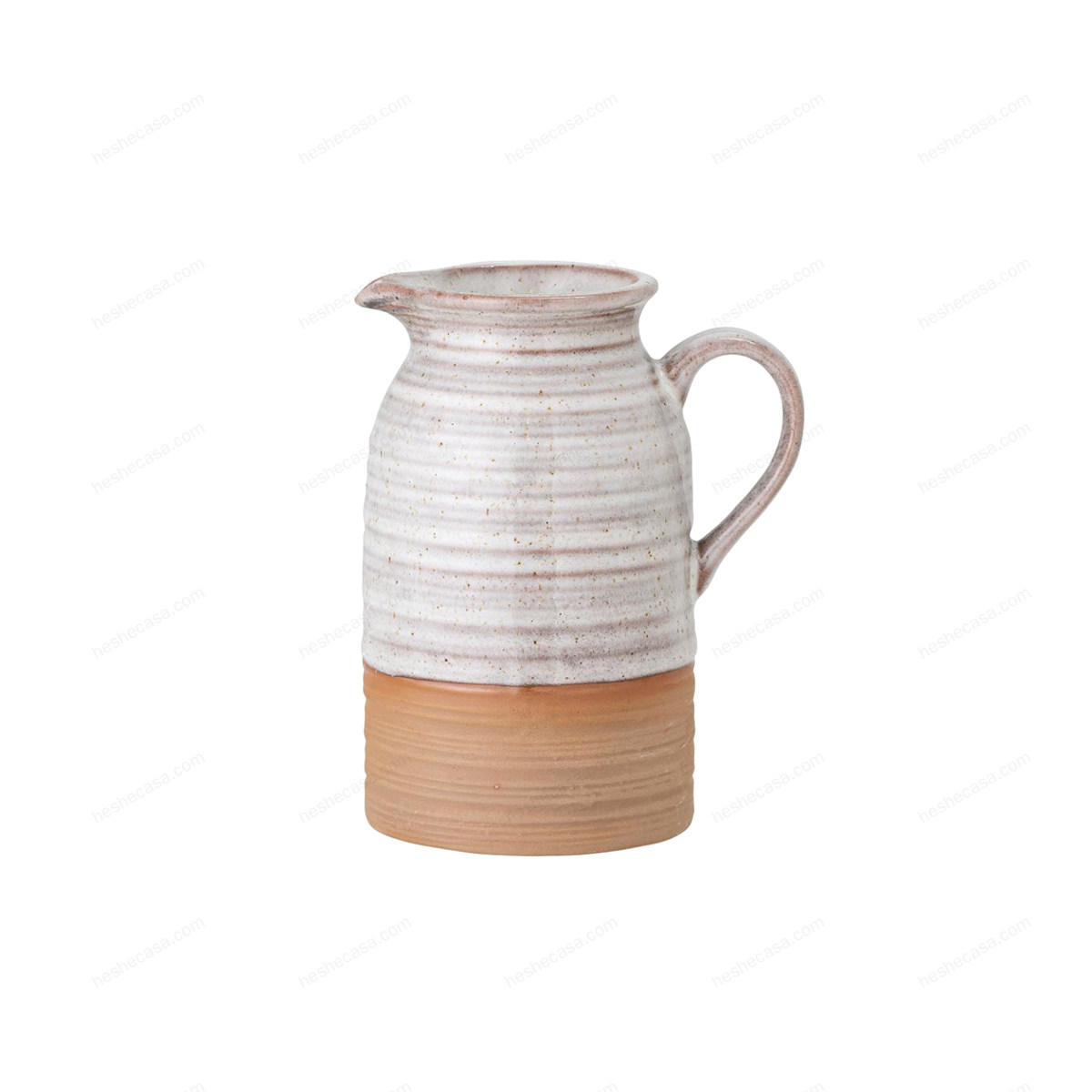 Ayla Milk Jug, White, Stoneware 牛奶杯