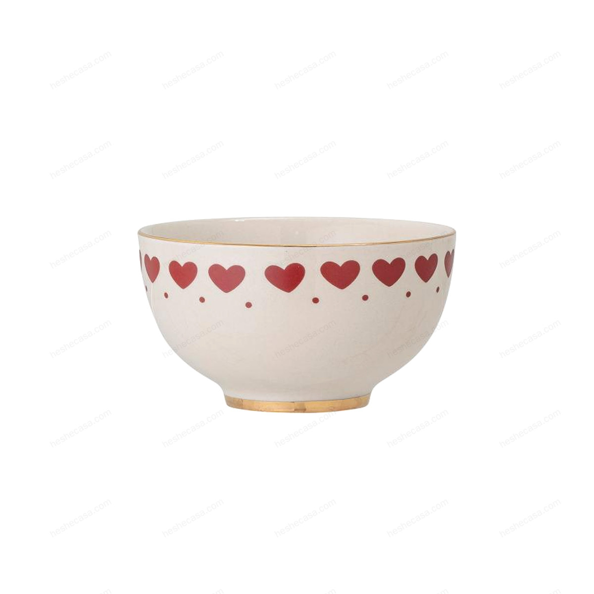 Jolly Bowl, Red, Stoneware 碗