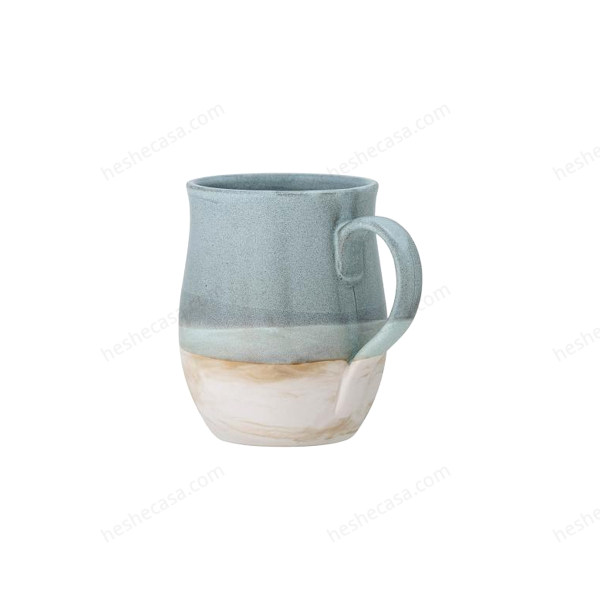 Ash Mug, Blue, Stoneware 水杯