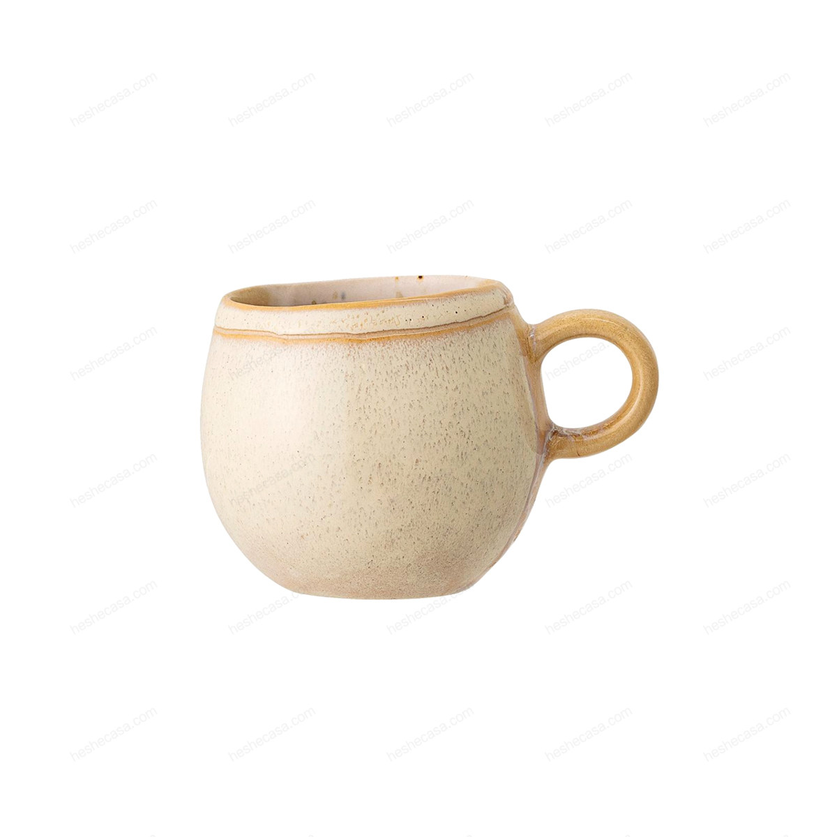 April Mug, Yellow, Stoneware 水杯