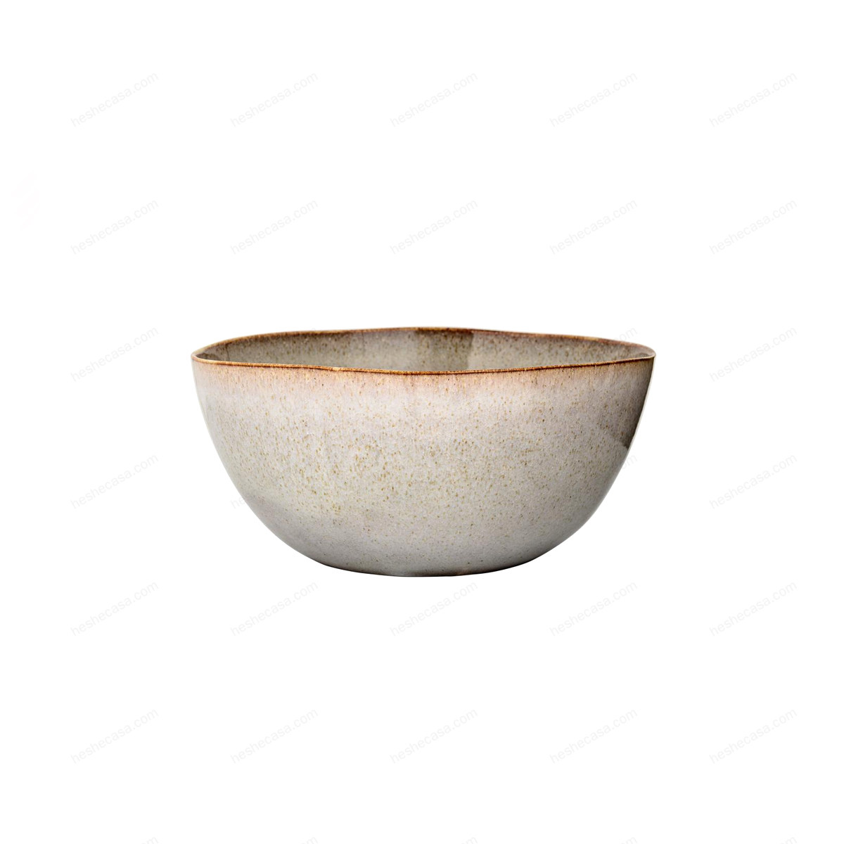 Sandrine Serving Bowl, Grey, Stoneware 碗