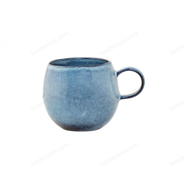 Sandrine Mug, Blue, Stoneware 水杯