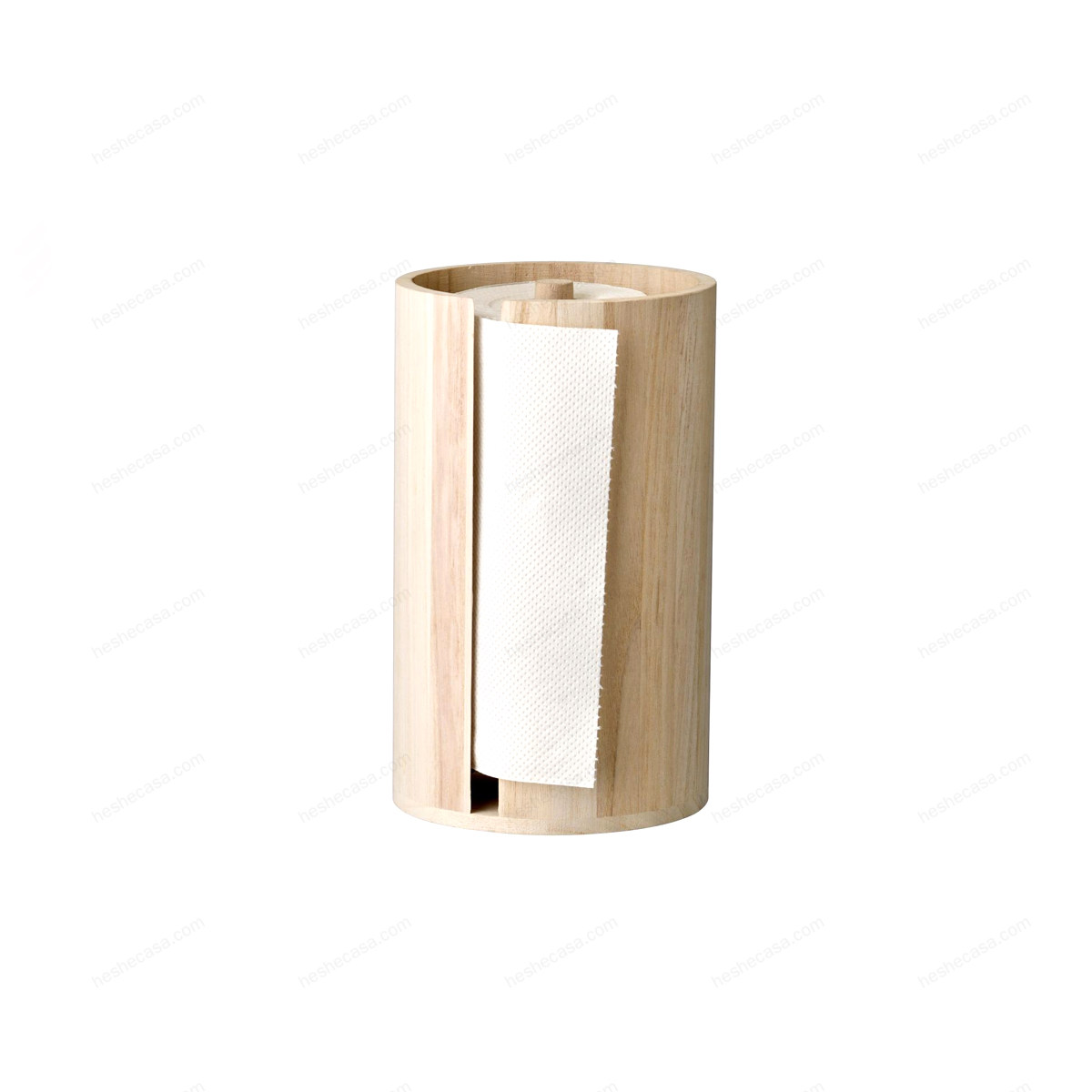 Celian Kitchen Paper Stand, Nature, Paulownia 厨房纸巾架