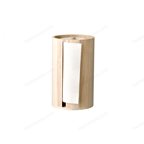 Celian Kitchen Paper Stand, Nature, Paulownia 厨房纸巾架