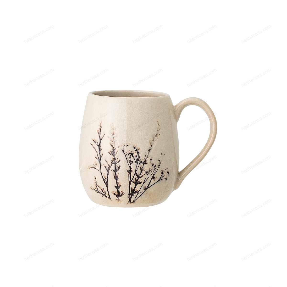 Bea Mug, Nature, Stoneware 水杯