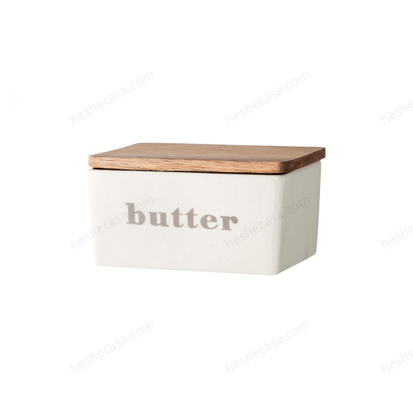 Hanyu Butter Box, Grey, Stoneware 黄油盒