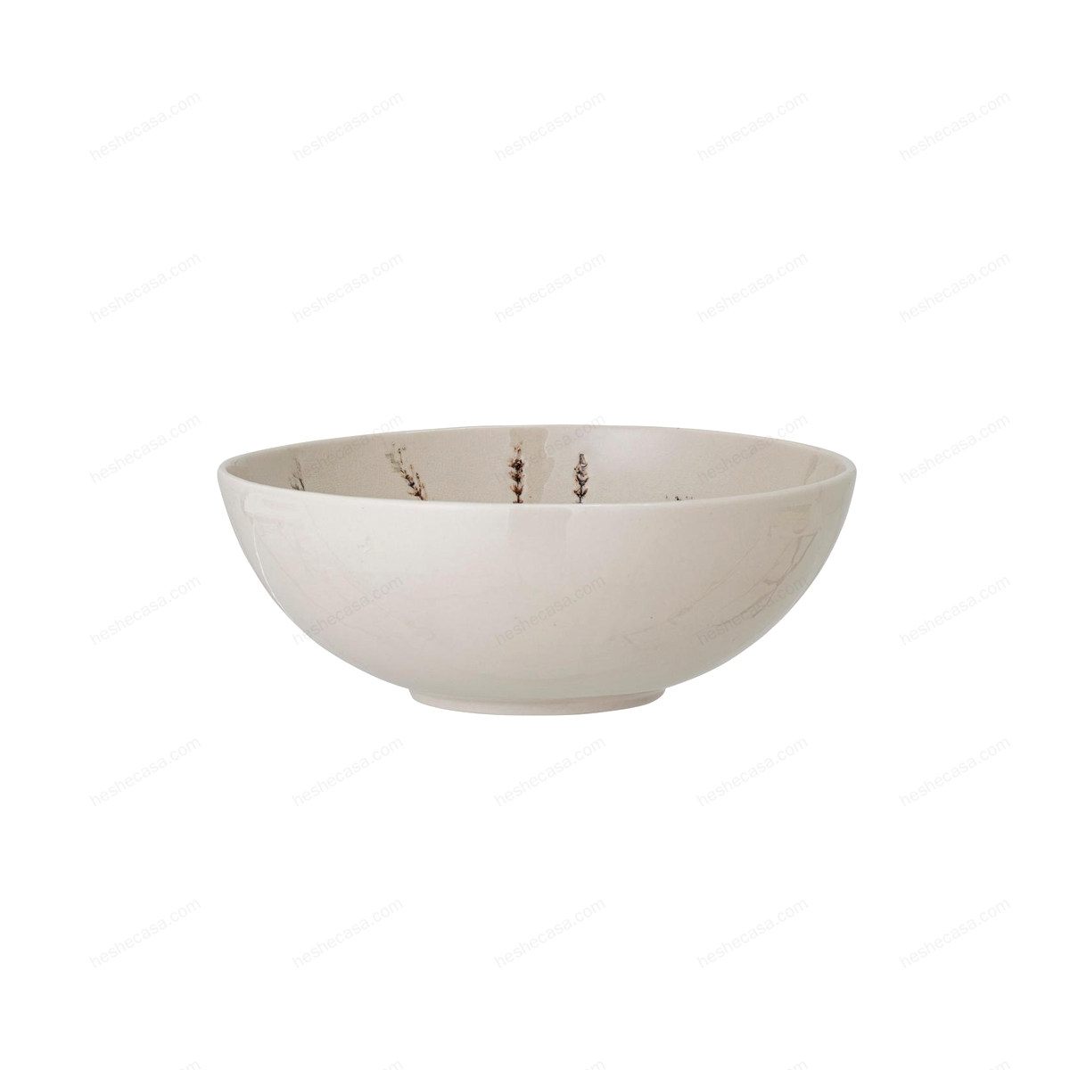 Bea Salad Bowl, Nature, Stoneware 碗