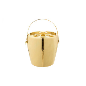 Cocktail Ice Bucket, Gold, Stainless Steel 冰桶