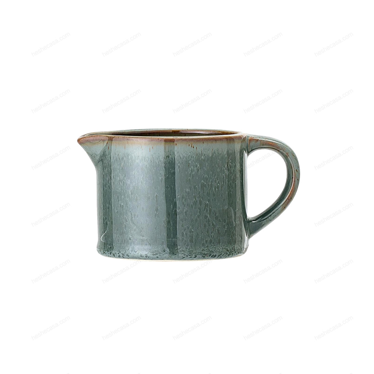 Pixie Milk Jug, Green, Stoneware 牛奶杯