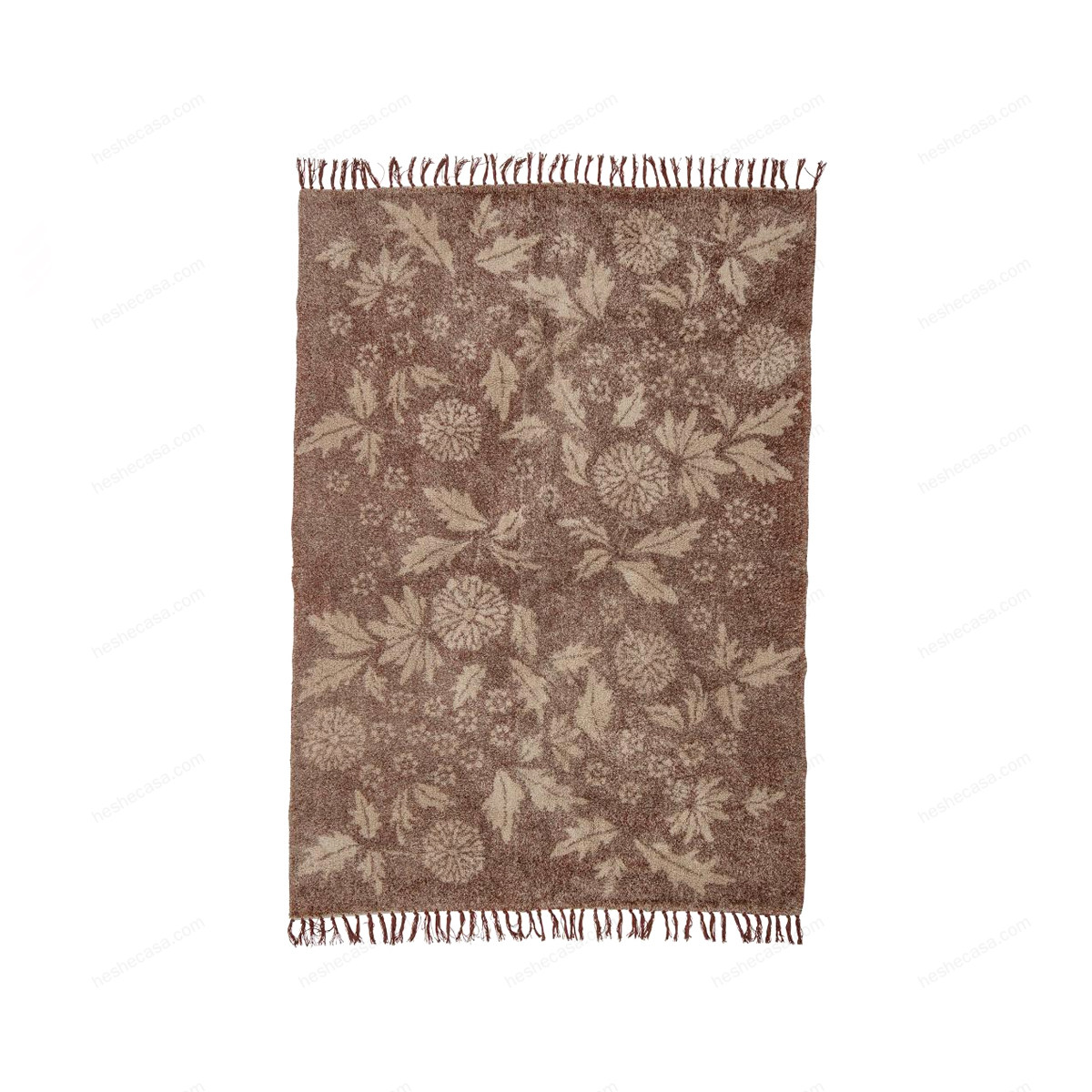 Malu Rug, Brown, Cotton地毯