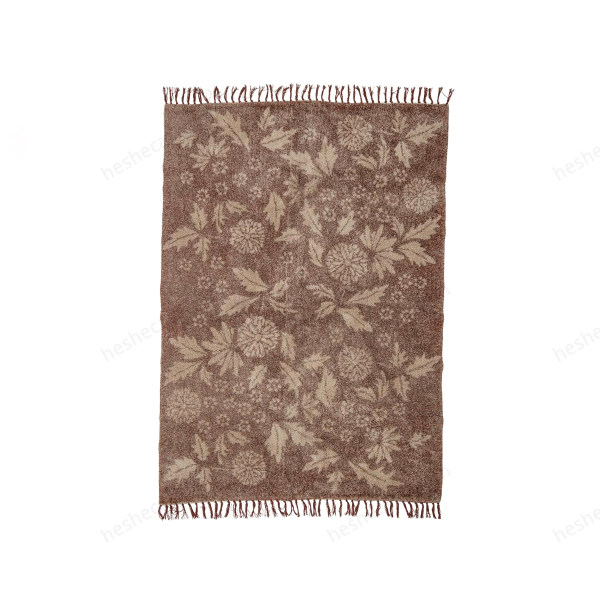 Malu Rug, Brown, Cotton地毯