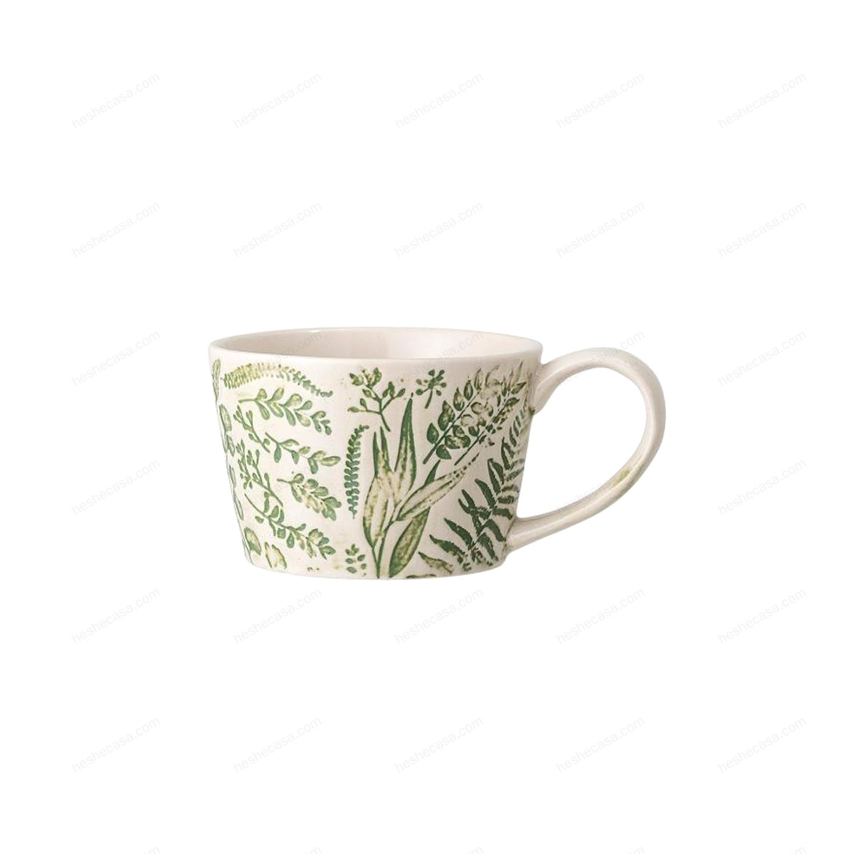 Viola Cup, Green, Stoneware 杯子