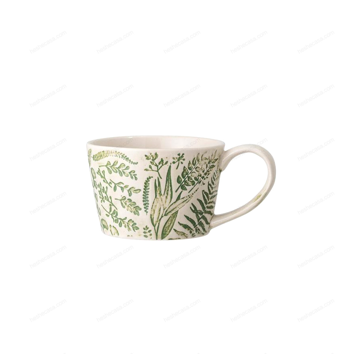 Viola Cup, Green, Stoneware 杯子