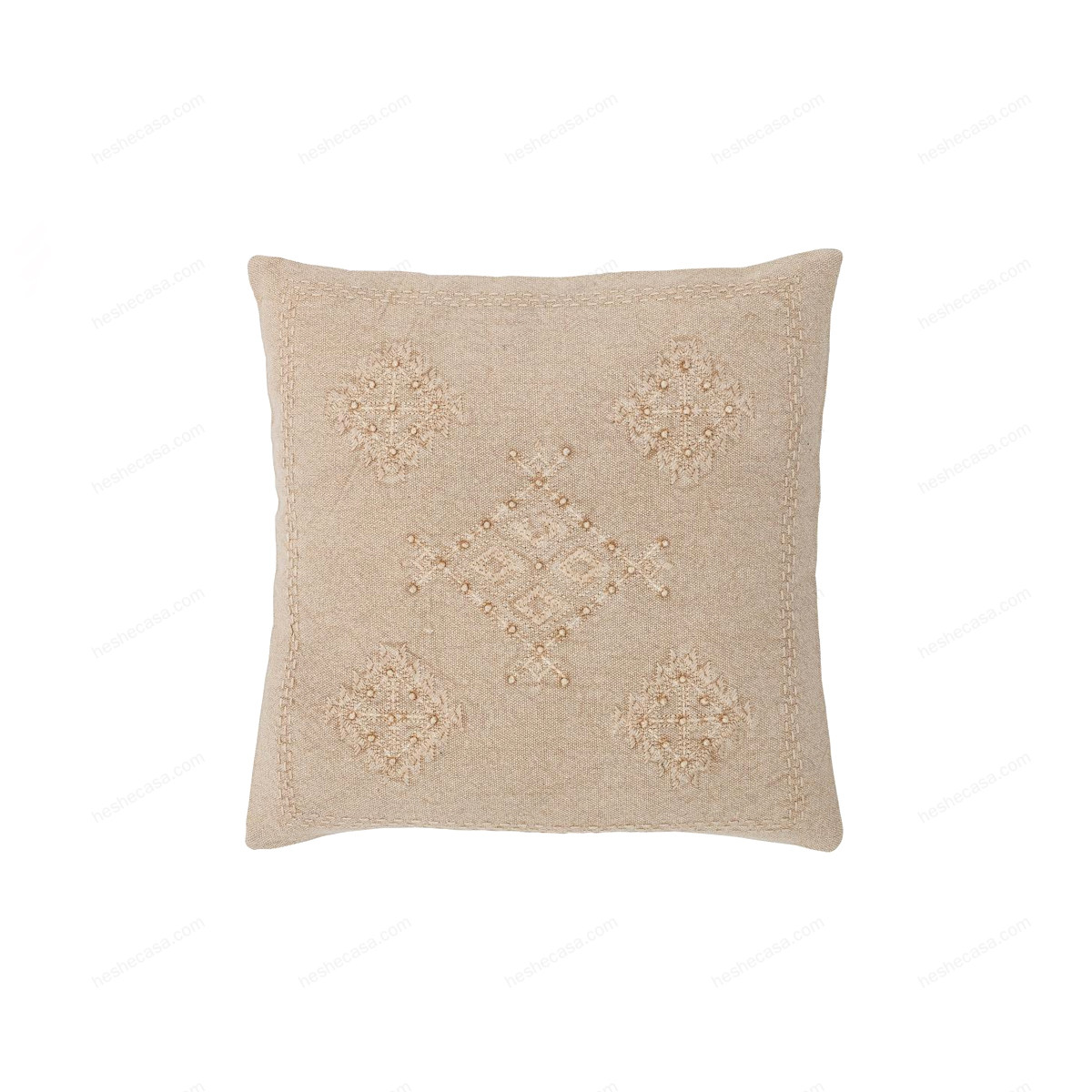 Leva Cushion, Nature, Cotton靠垫