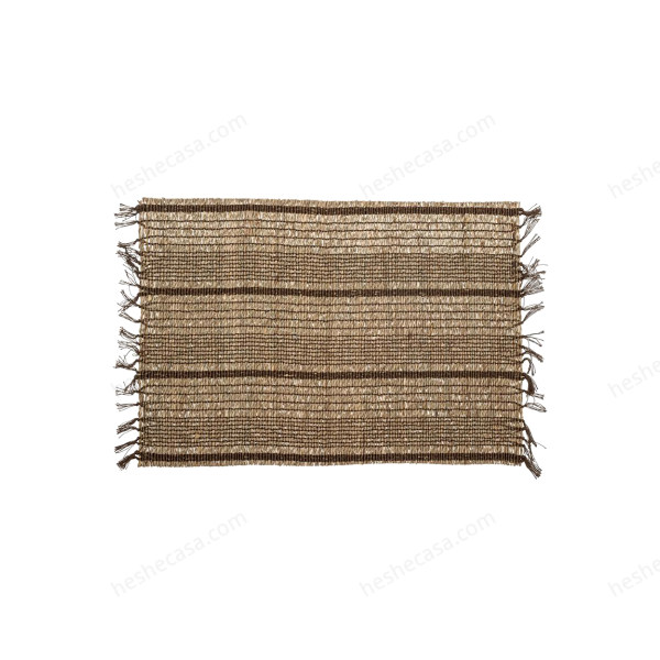 Zoee Placemat, Brown, Seagrass 餐垫