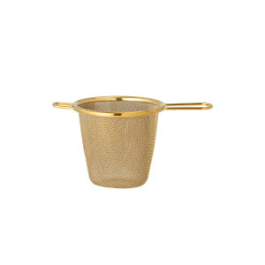 Thesi Tea Strainer, Gold, Stainless Steel 过滤器