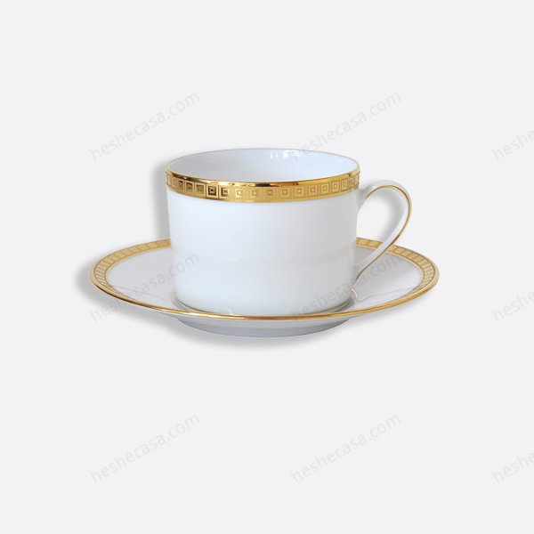 Athéna Gold Tea Cup And Saucer 茶杯