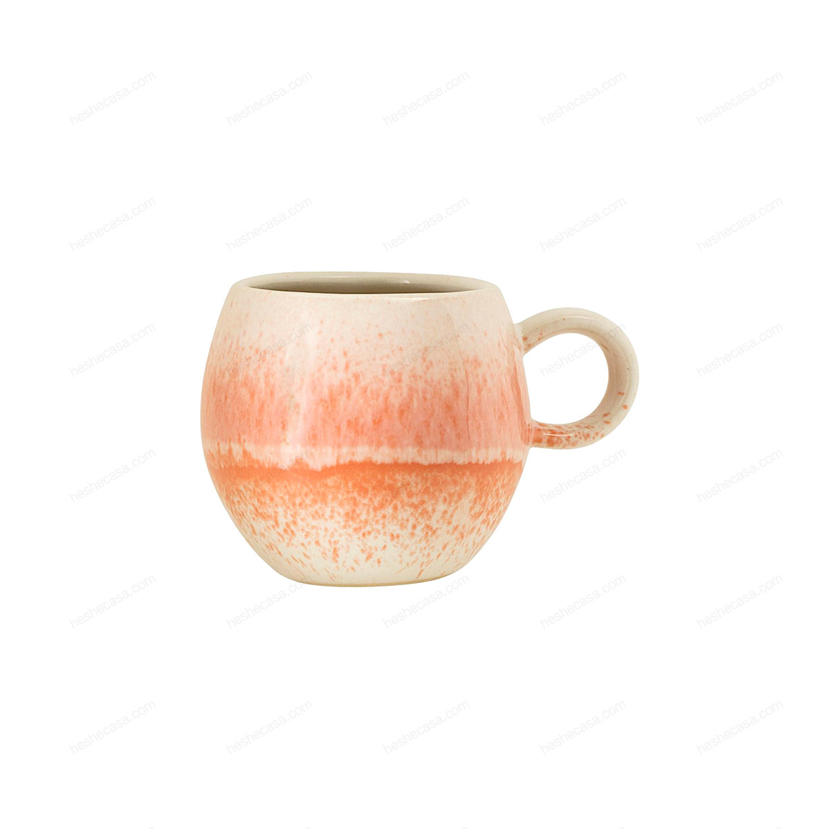 Paula Cup, Orange, Stoneware 水杯