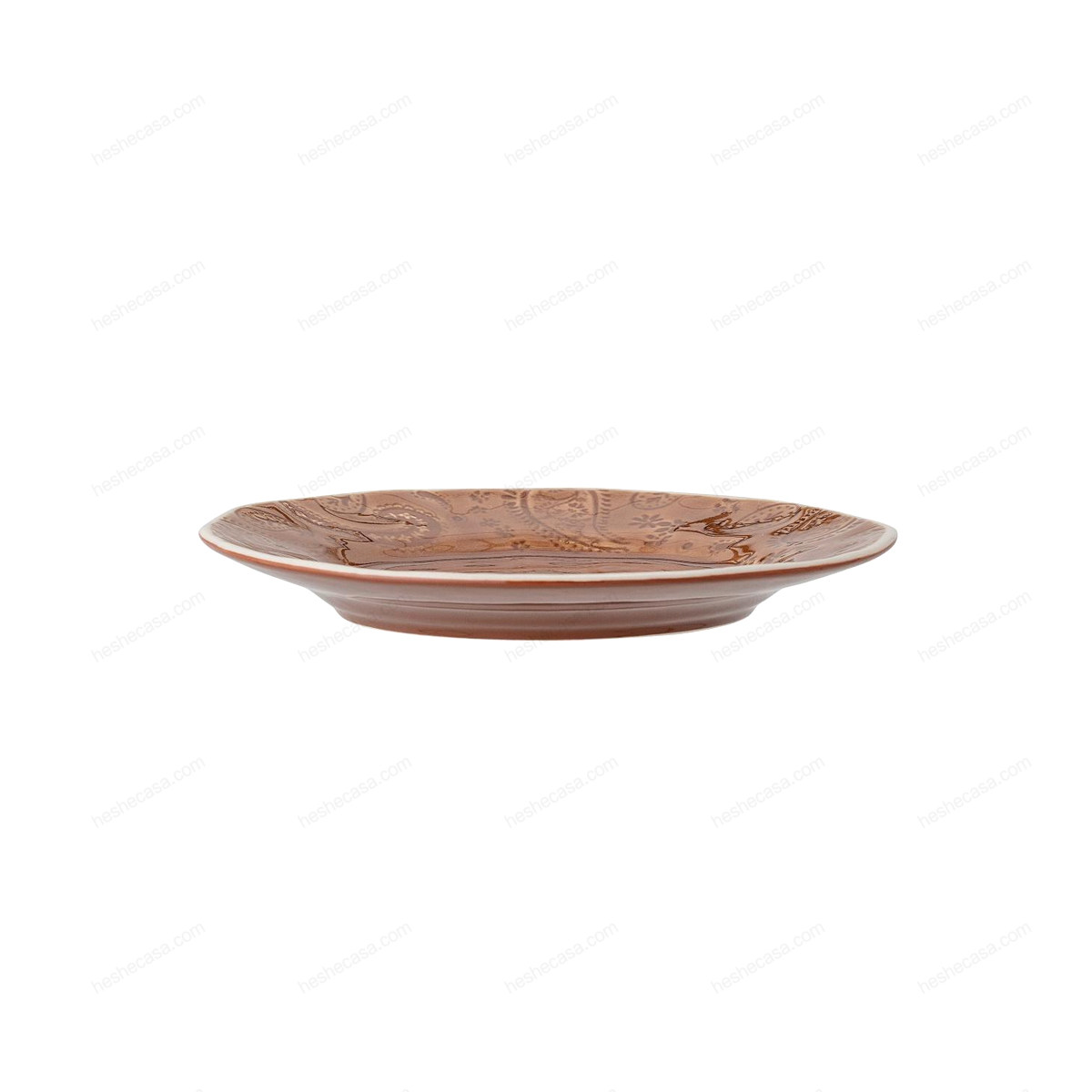 Rani Plate, Brown, Stoneware  盘子