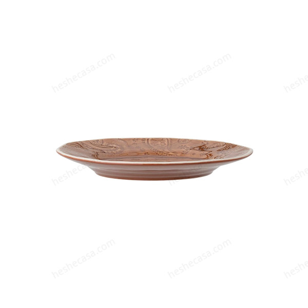 Rani Plate, Brown, Stoneware  盘子