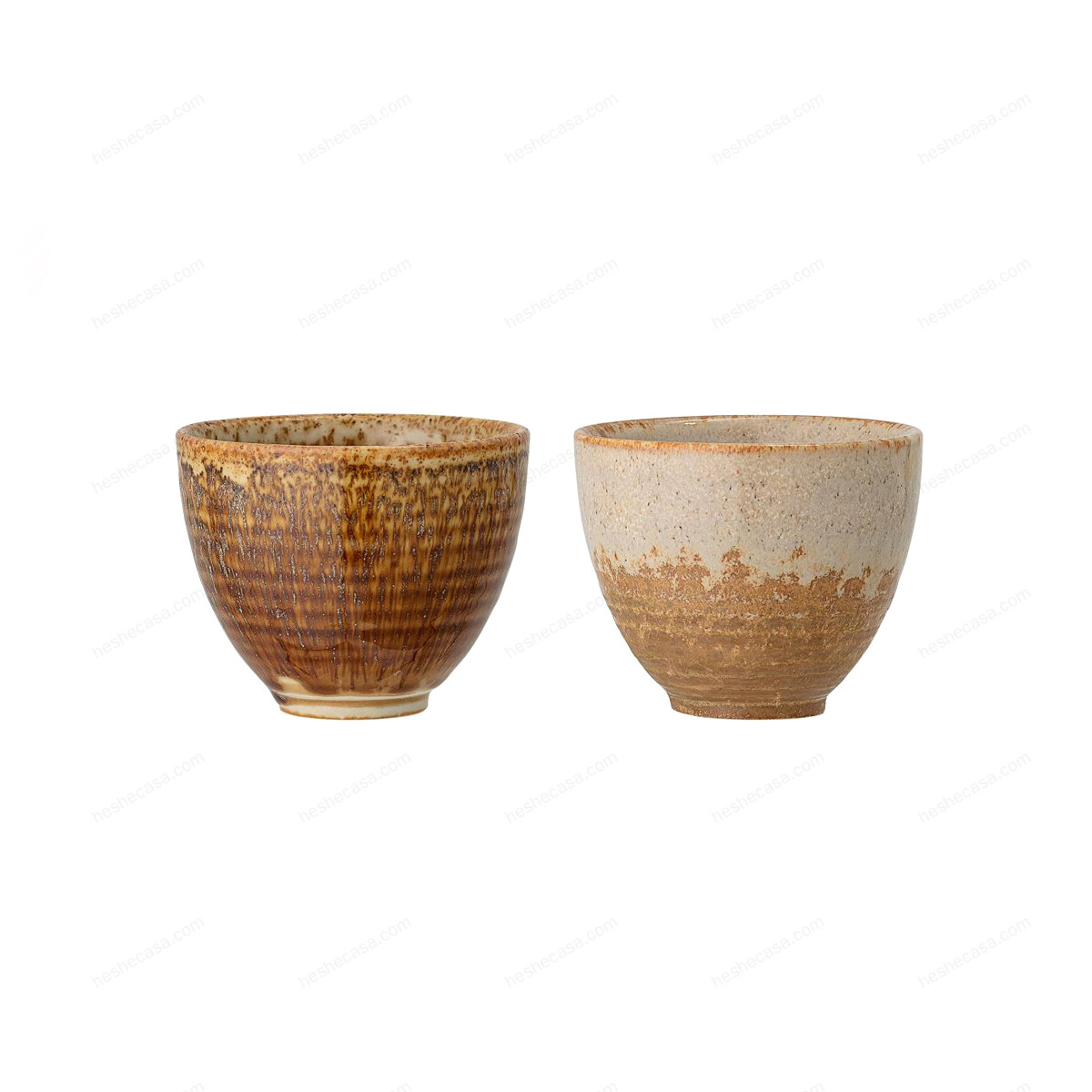 Willow Cup, Brown, Stoneware 茶杯