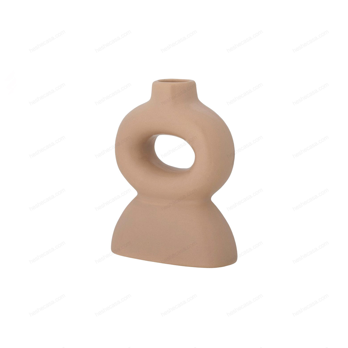 Luiss Candlestick, Brown, Stoneware香薰/蜡烛/烛台