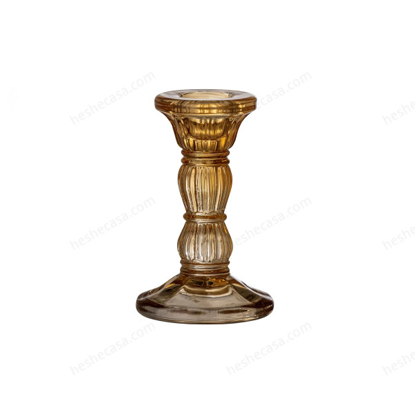 Litus Candlestick, Brown, Glass香薰/蜡烛/烛台