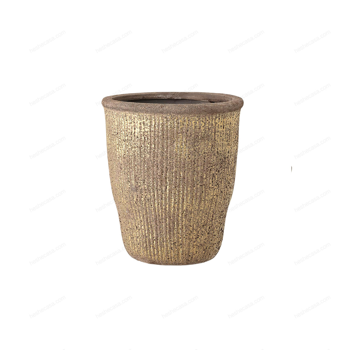 Melia Deco Flowerpot, Gold, Terracotta花瓶