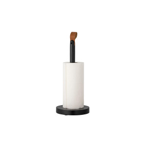 Tila Kitchen Paper Stand, Black, Mango 纸巾架