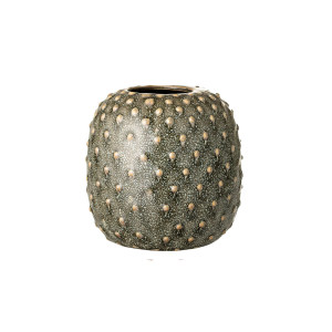 Miras Vase, Green, Stoneware花瓶