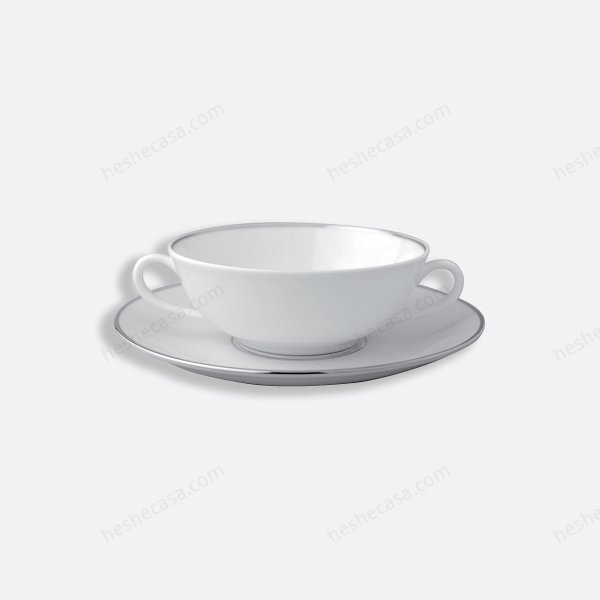 Cristal Cream Cup And Saucer 5 碗